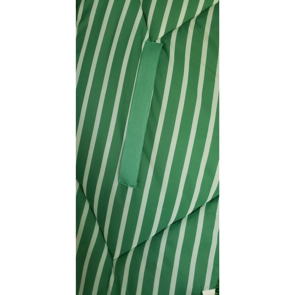 34. Anthropologie Striped Puffer Scarf